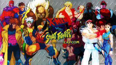 X-Men vs. Street Fighter - Arcade - Marquee Image
