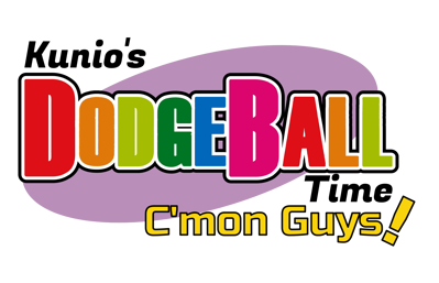 Kunio-Kun no Dodge Ball Da yo Zenin Shuugo! - Clear Logo