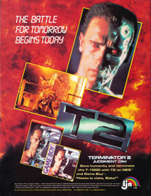 Terminator 2: Judgment Day - Advertisement Flyer - Front