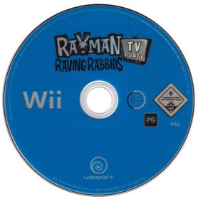 Rayman: Raving Rabbids: TV Party - Disc Image
