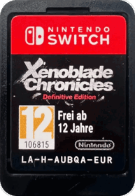 Xenoblade Chronicles: Definitive Edition - Cart - Front Image