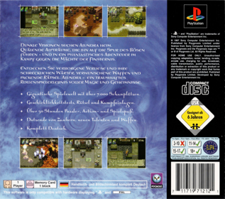 Alundra - Box - Back