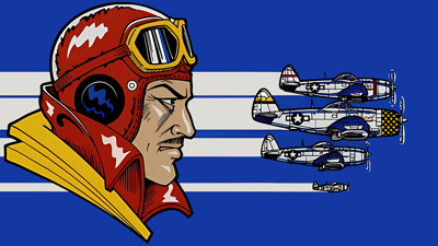 P-47: The Phantom Fighter - Fanart - Box - Front