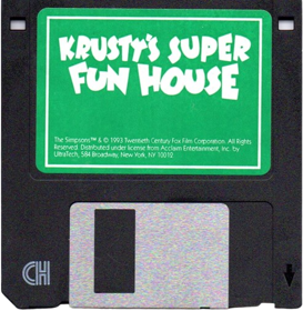 Krusty's Fun House - Disc
