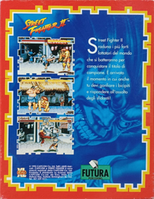 Street Fighter II: The World Warrior - Box - Back