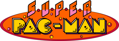 Super Pac-Man - Clear Logo Image