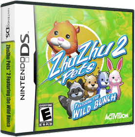 Zhu Zhu Pets 2: Featuring the Wild Bunch - Box - 3D Image