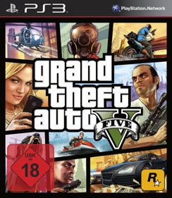 Grand Theft Auto V - Box - Front