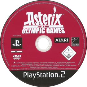 Astérix at the Olympic Games - Disc Image