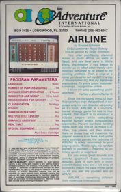 Airline - Box - Back