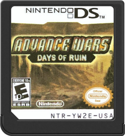 Advance Wars: Days of Ruin - Cart - Front Image