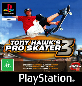 Tony Hawk's Pro Skater 3 - Box - Front - Reconstructed