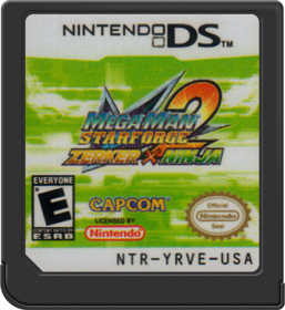 Mega Man Star Force 2: Zerker x Ninja - Cart - Front Image
