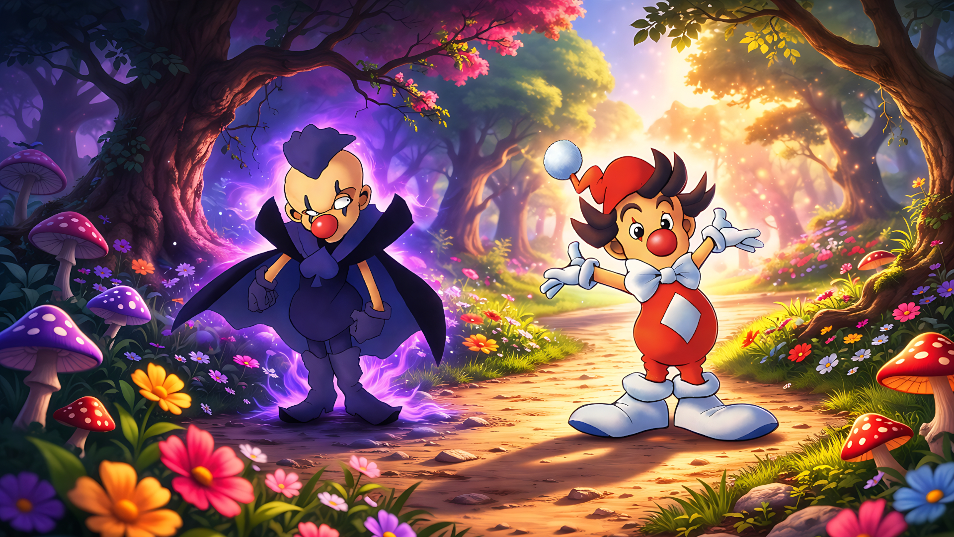 Kid Klown in Crazy Chase