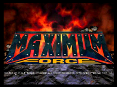Maximum Force - Screenshot - Game Title Image