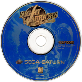 Night Warriors: Darkstalkers' Revenge - Disc Image
