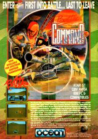 Battle Command - Advertisement Flyer - Front