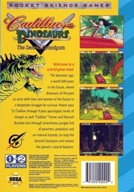 Cadillacs and Dinosaurs: The Second Cataclysm - Box - Back Image