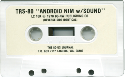 Android Nim - Cart - Front Image