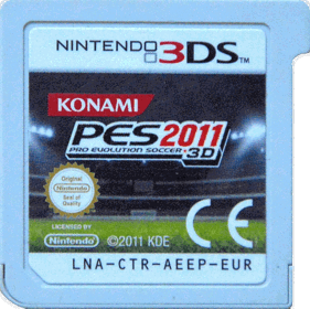 PES 2011: Pro Evolution Soccer 3D - Cart - Front