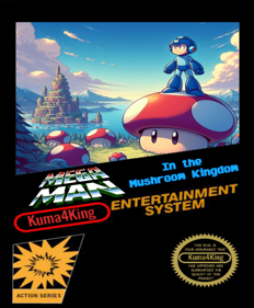 Mega Man in the Mushroom Kingdom - Box - Front