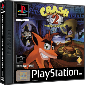 Crash Bandicoot 2: Cortex Strikes Back - Box - 3D Image