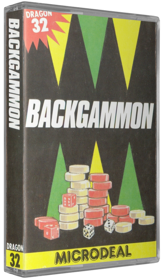 Backgammon (Microdeal) - Box - 3D Image