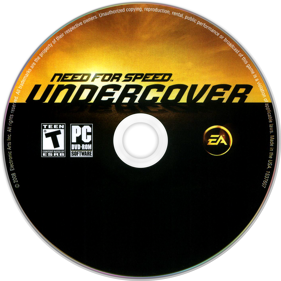 Need for Speed: Undercover - Disc