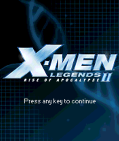 X-Men Legends II: Rise of Apocalypse - Screenshot - Game Title