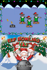 Elf Bowling 1 & 2 - Screenshot - Game Title