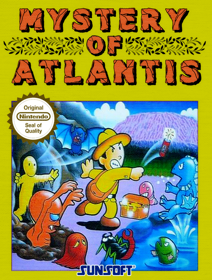 Atlantis no Nazo - Fanart - Box - Front