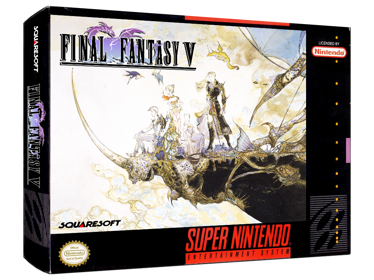 Final Fantasy V - Box - 3D