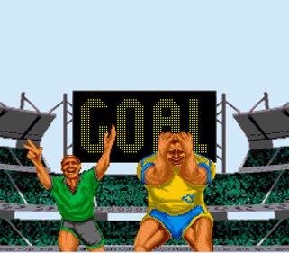 Head-On Soccer - Screenshot - Gameplay