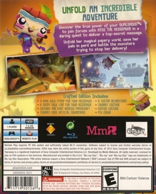 Tearaway Unfolded Crafted Edition - Box - Back