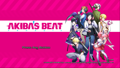 Akiba's Beat - Screenshot - Game Title