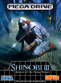 Shinobi III: Return of the Ninja Master - Fanart - Box - Front