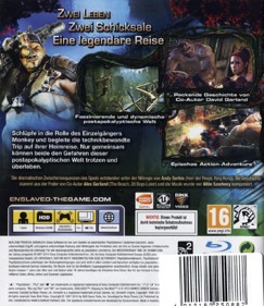 Enslaved: Odyssey to the West - Box - Back