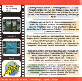 4 Soccer Simulators - Box - Back