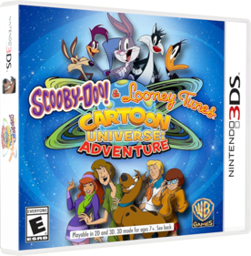 Scooby-Doo! & Looney Tunes Cartoon Universe: Adventure - Box - 3D Image