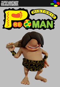 Prehistorik Man - Fanart - Box - Front