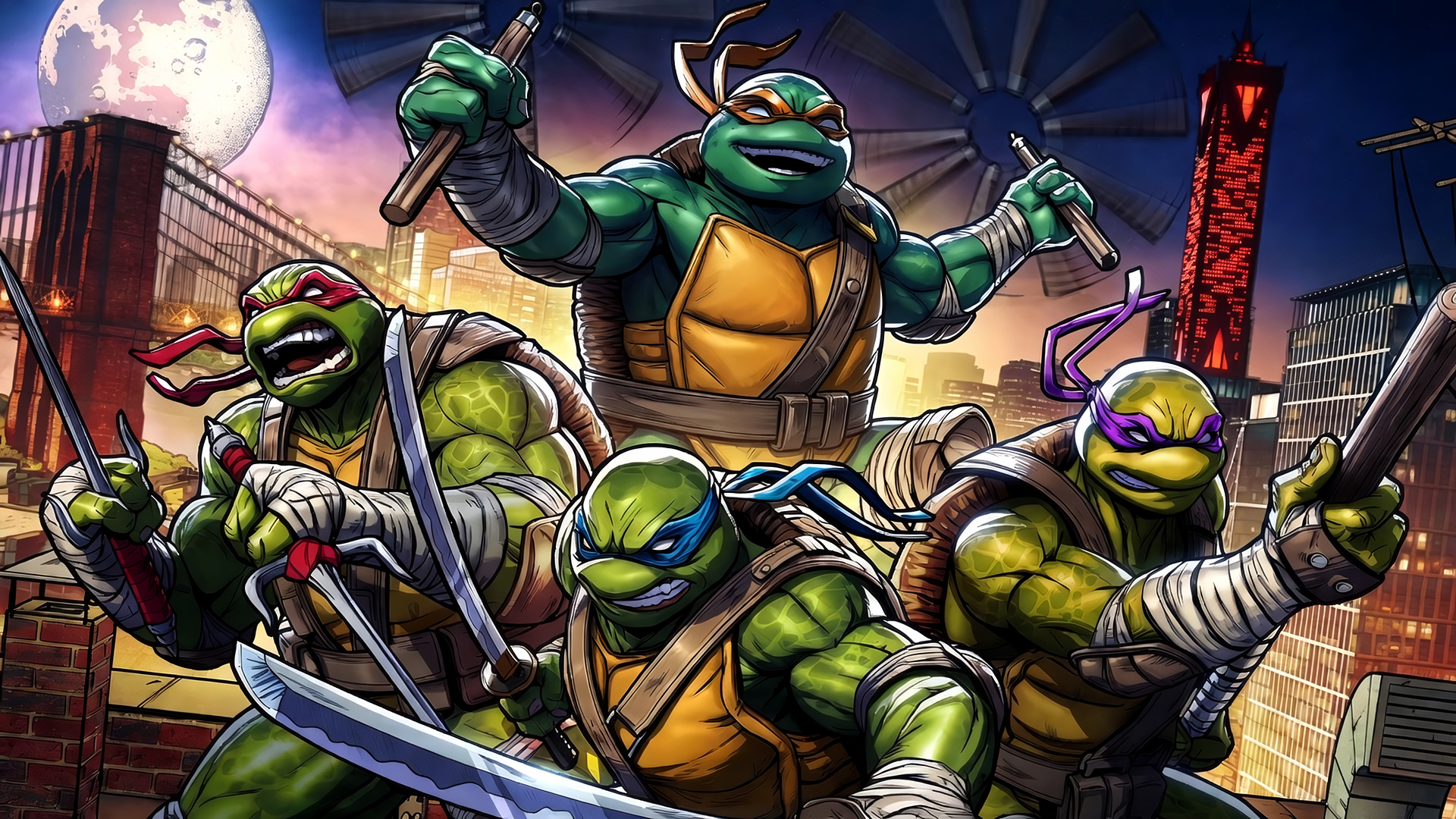 Teenage Mutant Ninja Turtles: Red Sky Battle