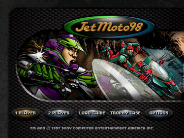Jet Moto 2 - Screenshot - Game Title