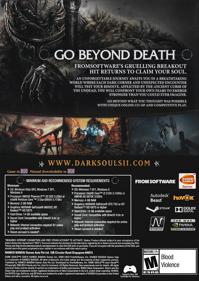 Dark Souls II: Scholar of the First Sin - Box - Back