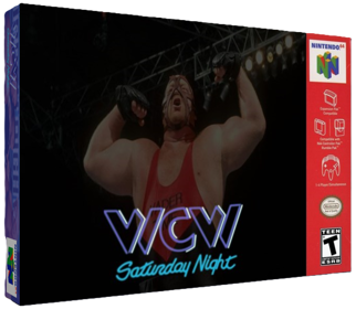 WCW Saturday Night - Box - 3D
