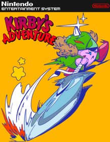 Kirby's Adventure - Fanart - Box - Front