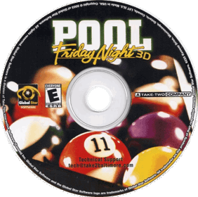 Friday Night 3D Pool - Disc Image