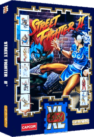 Street Fighter II: The World Warrior - Box - 3D