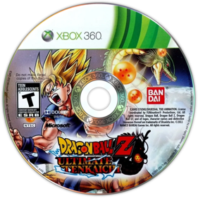 Dragon Ball Z: Ultimate Tenkaichi - Disc Image