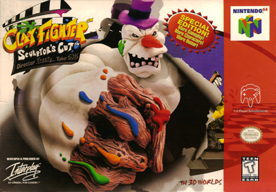 Clay Fighter: Sculptor's Cut - Box - Front