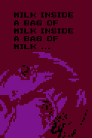 Milk Inside a Bag of Milk Inside a Bag of Milk
